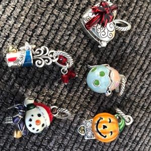 Brighton Necklace with holiday lockets